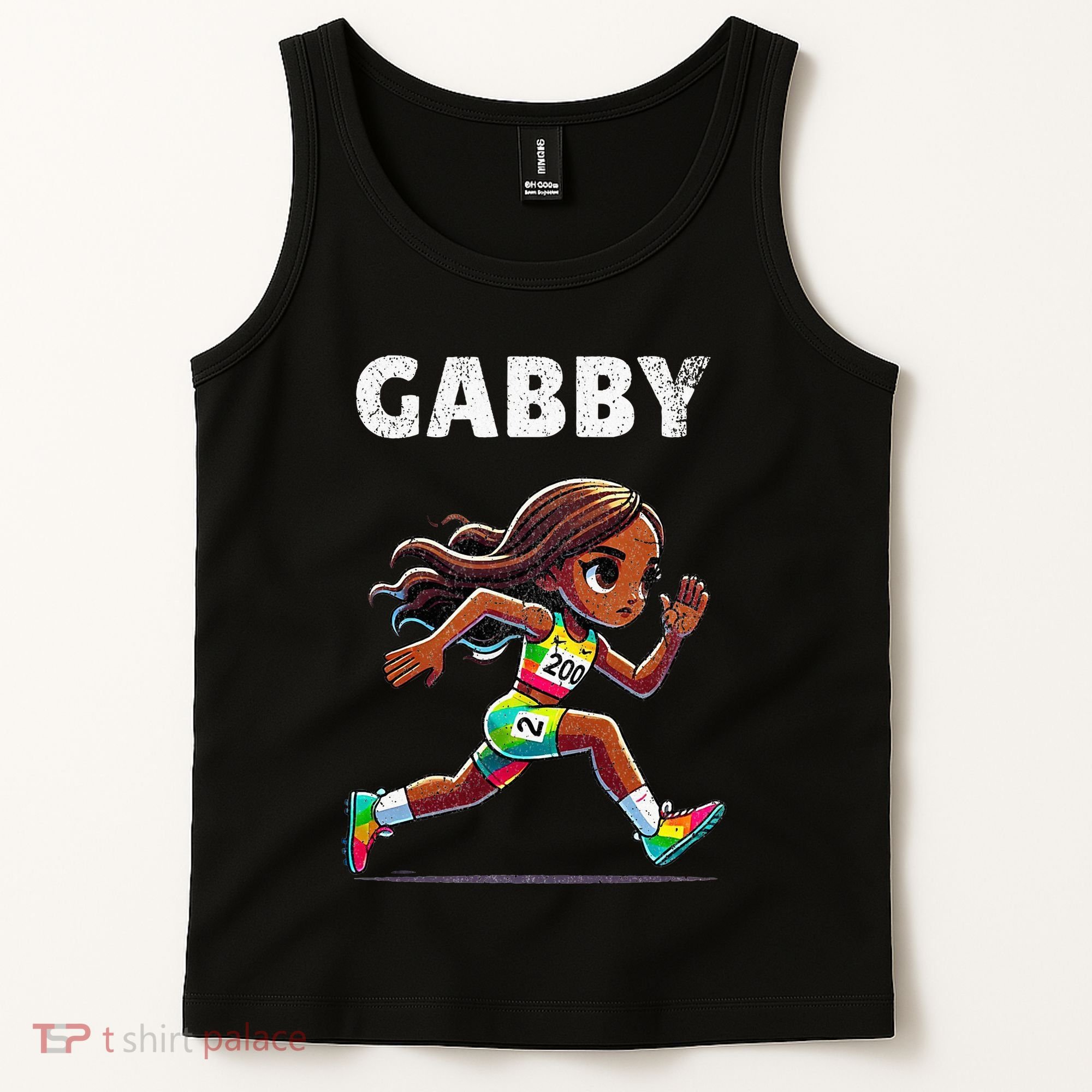 Gabby Running 200 Meter Tank Top