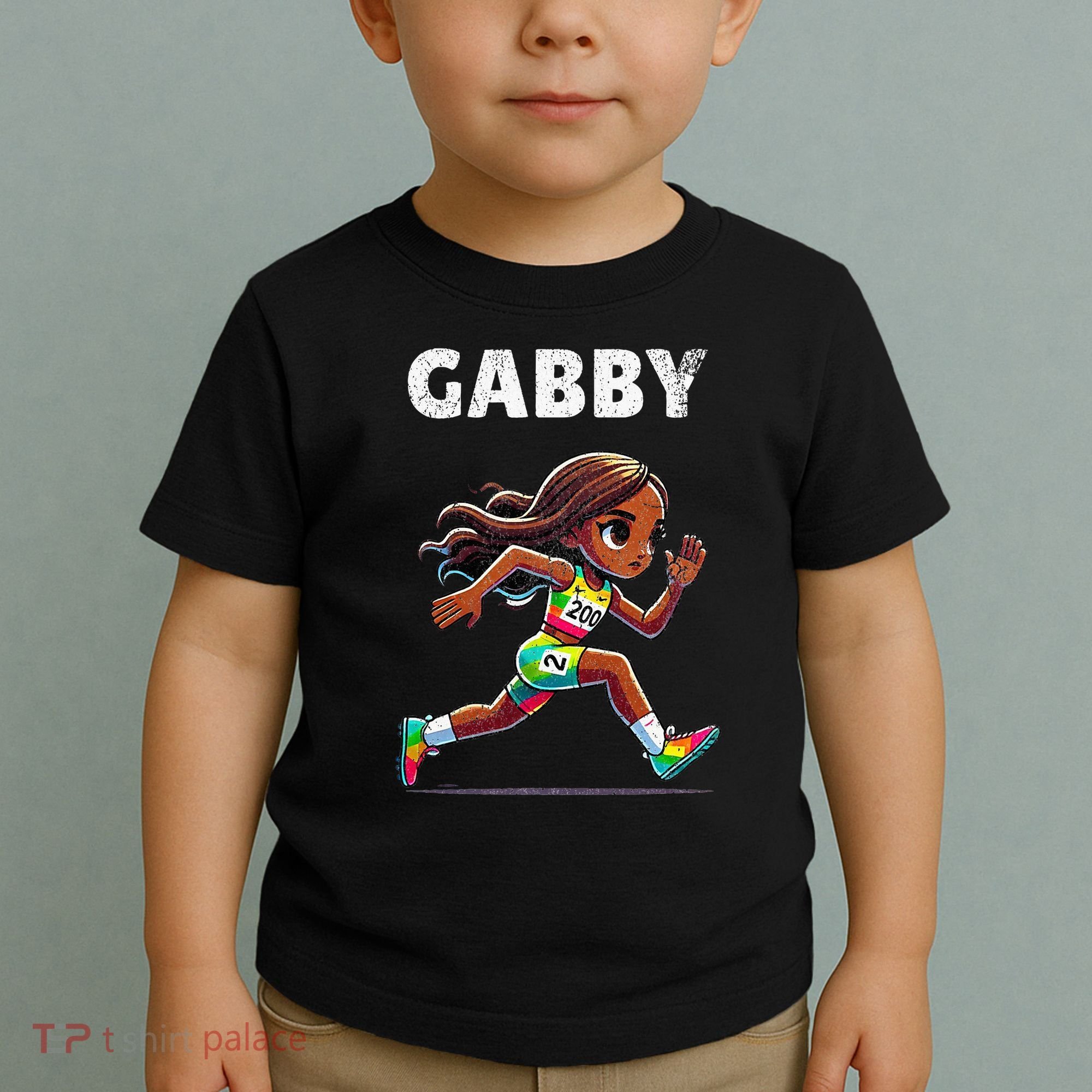 Gabby Running 200 Meter Toddler T-Shirt