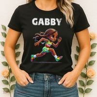Gabby Running 200 Meter Women's T-Shirt thumb 2