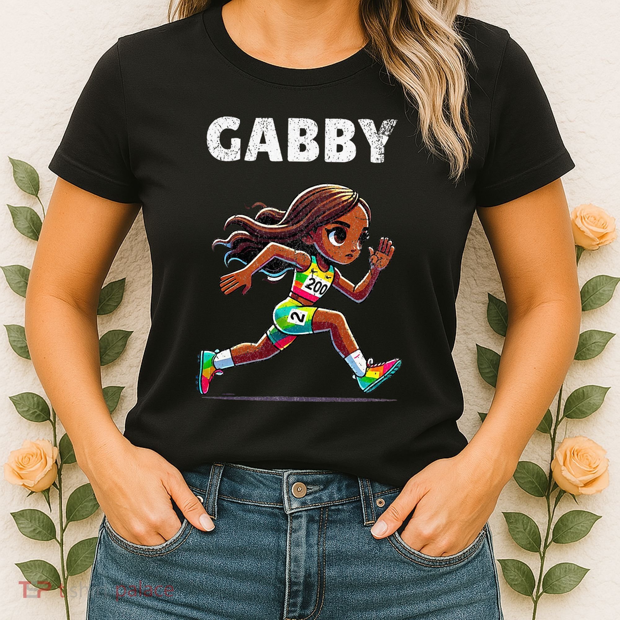 Gabby Running 200 Meter Women's T-Shirt