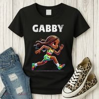Gabby Running 200 Meter Women's T-Shirt thumb 3