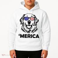 Golden Retriever 4th Of July Merica Hoodie thumb 2