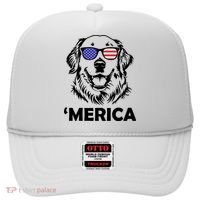 Golden Retriever 4th Of July Merica Hat thumb 0