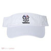 Golden Retriever 4th Of July Merica Visor thumb 0