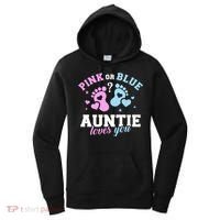 Gender Reveal Auntie Aunt TShirt Women's Hoodie thumb 0