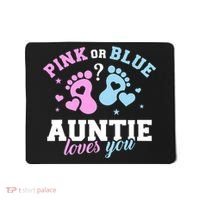 Gender Reveal Auntie Aunt TShirt Mousepad thumb 0