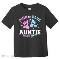 Gender Reveal Auntie Aunt TShirt Toddler T-Shirt thumb 0