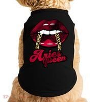 Gothic Red Aries Queen Zodiac Meaningful Gift Doggie Tank thumb 0