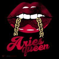 Gothic Red Aries Queen Zodiac Meaningful Gift Bucket Hat thumb 4