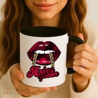 Gothic Red Aries Queen Zodiac Meaningful Gift Coffee Mug thumb 3