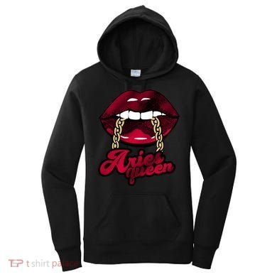 Gothic Red Aries Queen Zodiac Meaningful Gift Women's Hoodie