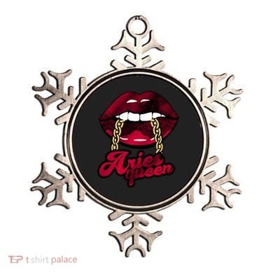 Gothic Red Aries Queen Zodiac Meaningful Gift Ornament