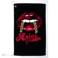 Gothic Red Aries Queen Zodiac Meaningful Gift Golf Towel thumb 0