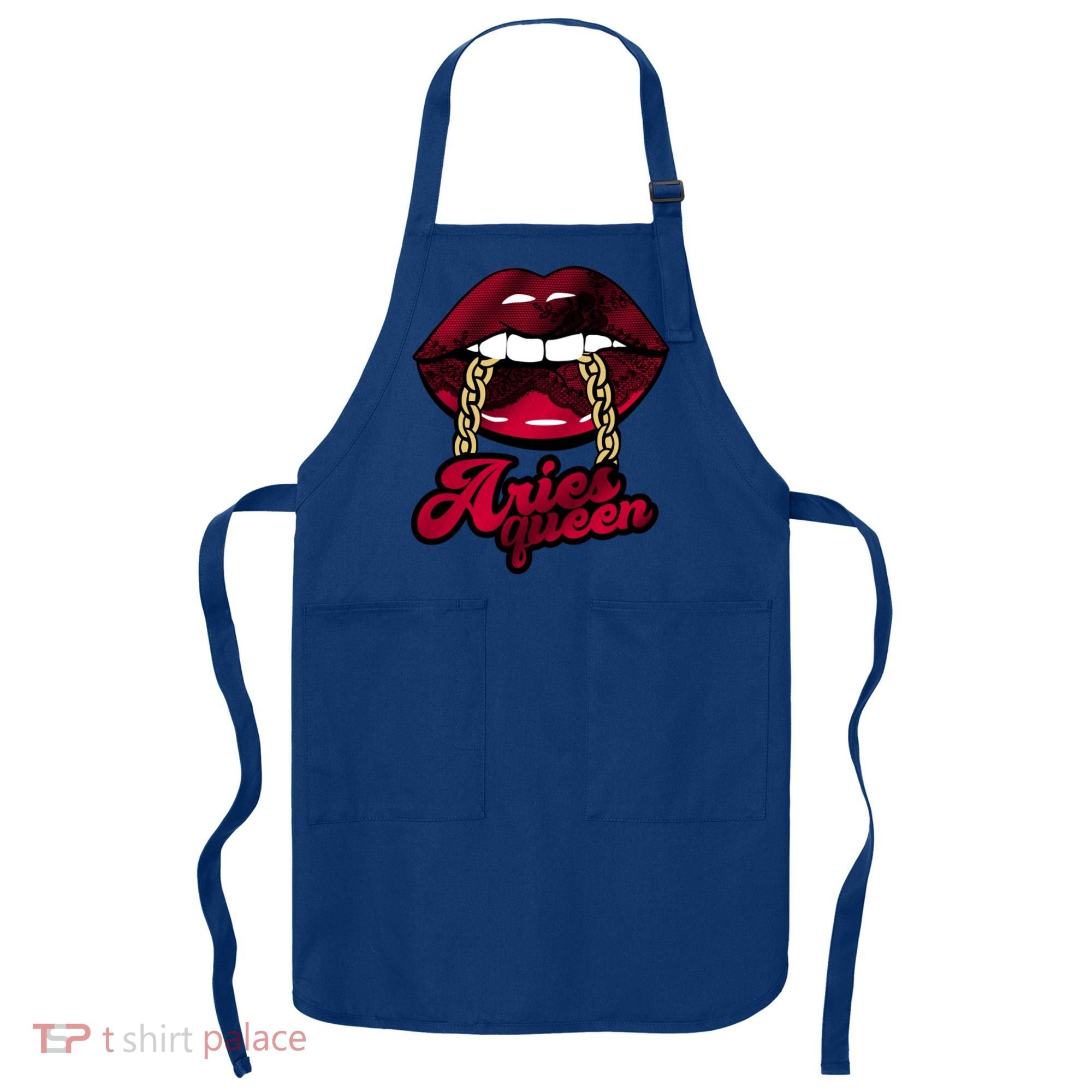Gothic Red Aries Queen Zodiac Meaningful Gift Apron