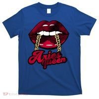 Gothic Red Aries Queen Zodiac Meaningful Gift T-Shirt thumb 0