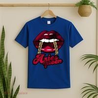Gothic Red Aries Queen Zodiac Meaningful Gift T-Shirt thumb 2