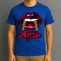 Gothic Red Aries Queen Zodiac Meaningful Gift T-Shirt thumb 3