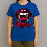 Gothic Red Aries Queen Zodiac Meaningful Gift T-Shirt thumb 4