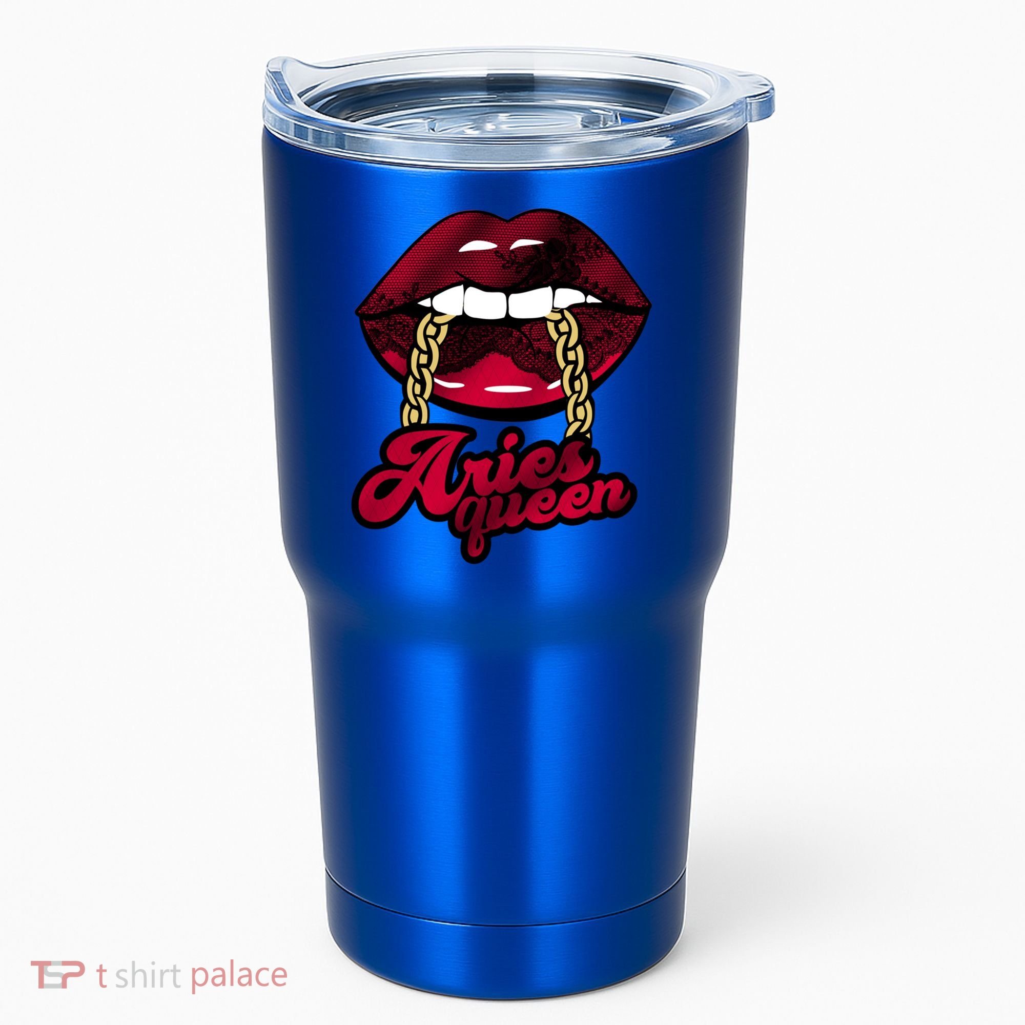 Gothic Red Aries Queen Zodiac Meaningful Gift Tumbler