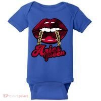 Gothic Red Aries Queen Zodiac Meaningful Gift Baby Bodysuit thumb 0