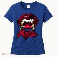Gothic Red Aries Queen Zodiac Meaningful Gift Women's T-Shirt thumb 0