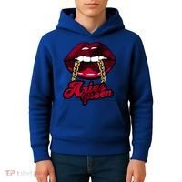 Gothic Red Aries Queen Zodiac Meaningful Gift Kids Hoodie thumb 4