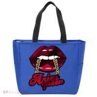 Gothic Red Aries Queen Zodiac Meaningful Gift Tote Bag thumb 0