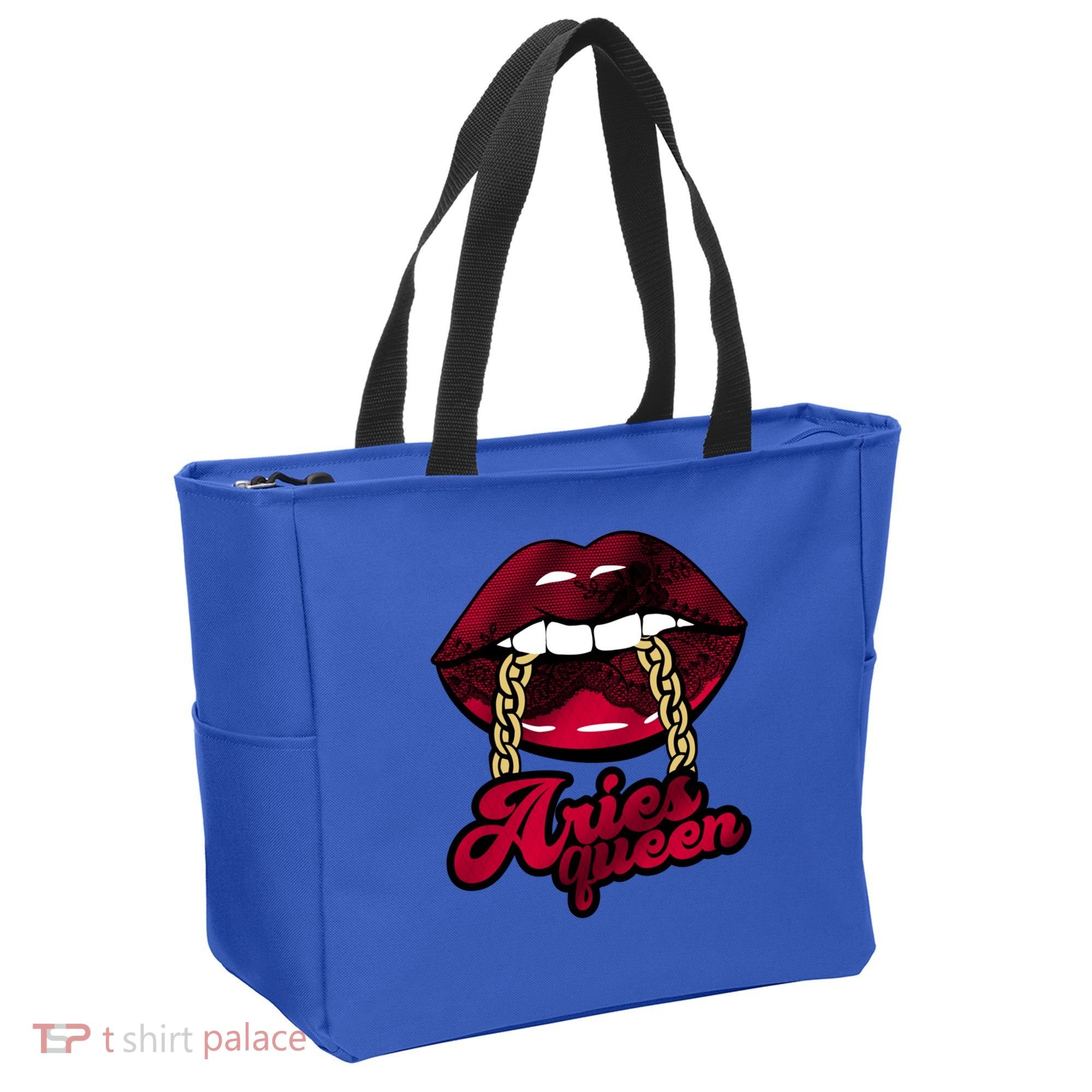 Gothic Red Aries Queen Zodiac Meaningful Gift Tote Bag