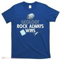 Geology Rock Always Wins Gift Old Rock Day Gift Geologist Science Gift T-Shirt thumb 0
