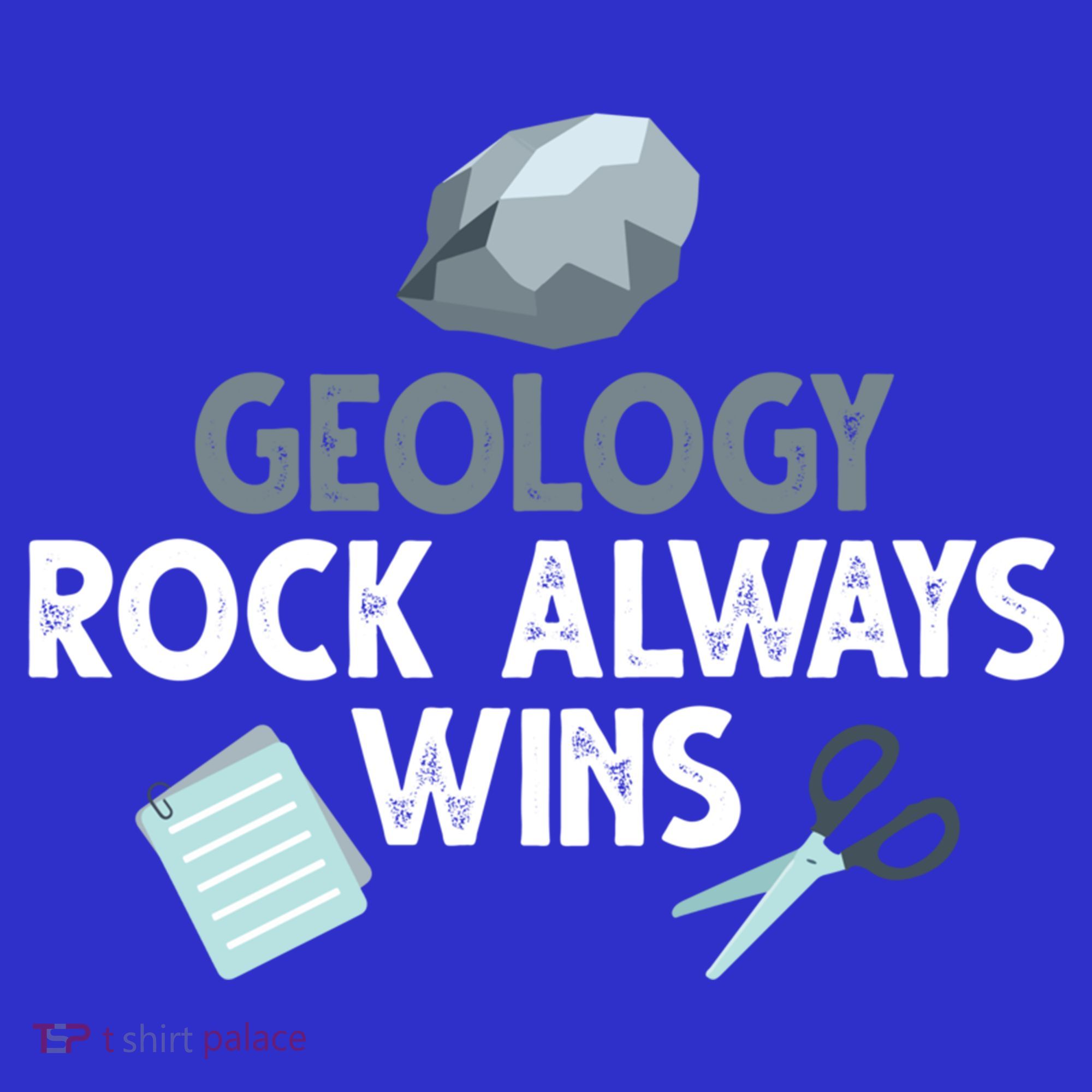 Geology Rock Always Wins Gift Old Rock Day Gift Geologist Science Gift Women's Tank Top