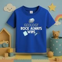 Geology Rock Always Wins Gift Old Rock Day Gift Geologist Science Gift Toddler T-Shirt thumb 3