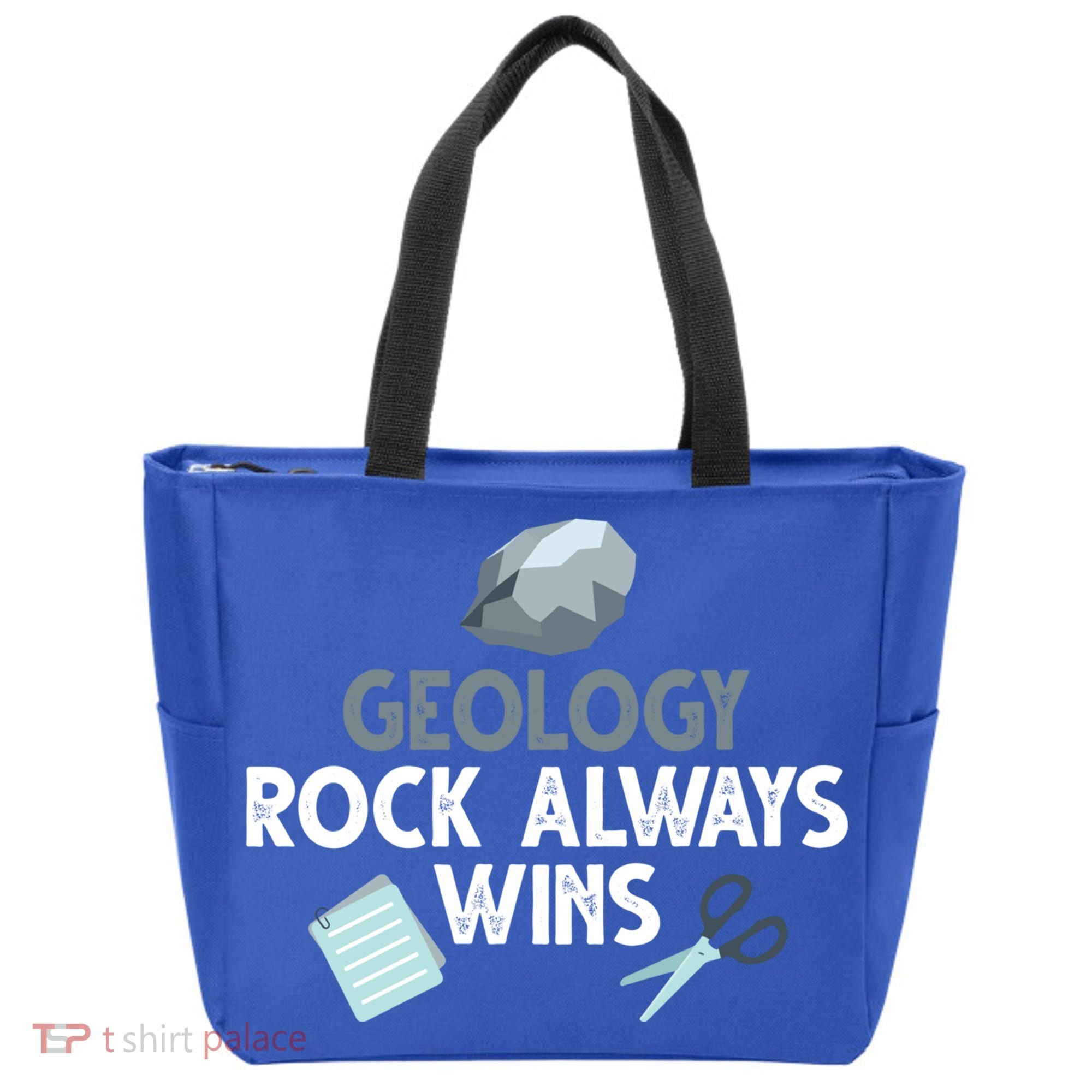 Geology Rock Always Wins Gift Old Rock Day Gift Geologist Science Gift Tote Bag
