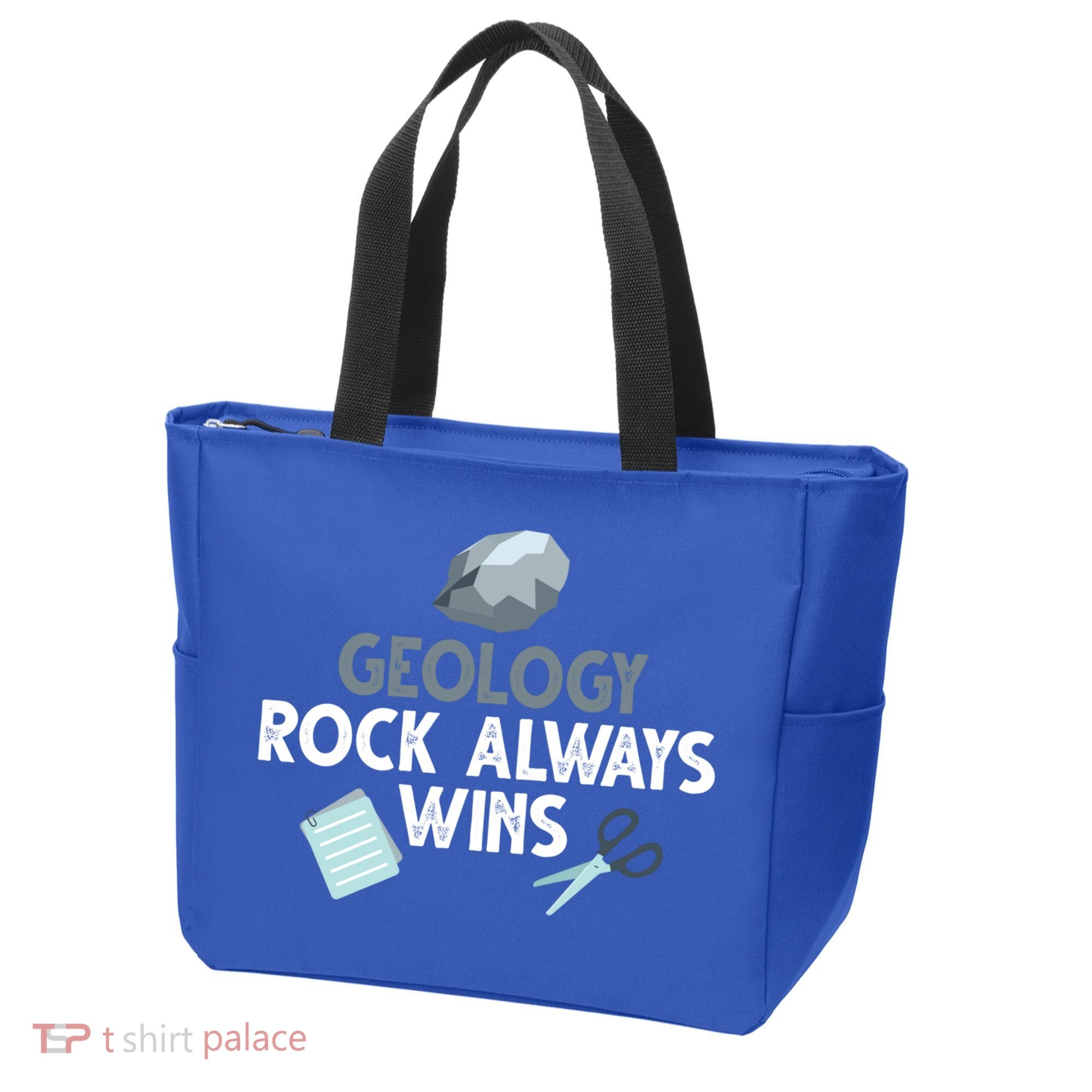 Geology Rock Always Wins Gift Old Rock Day Gift Geologist Science Gift Tote Bag