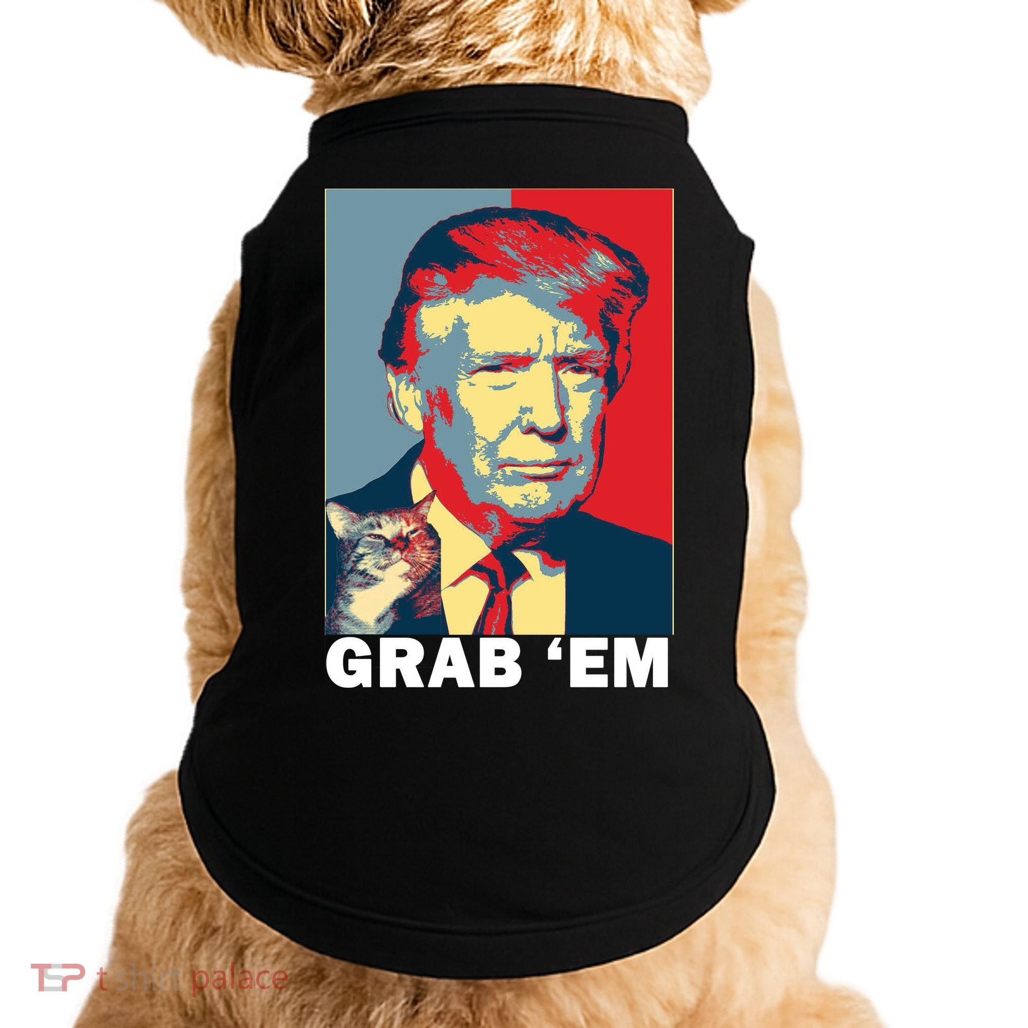 Grab 'Em Trump Doggie Tank