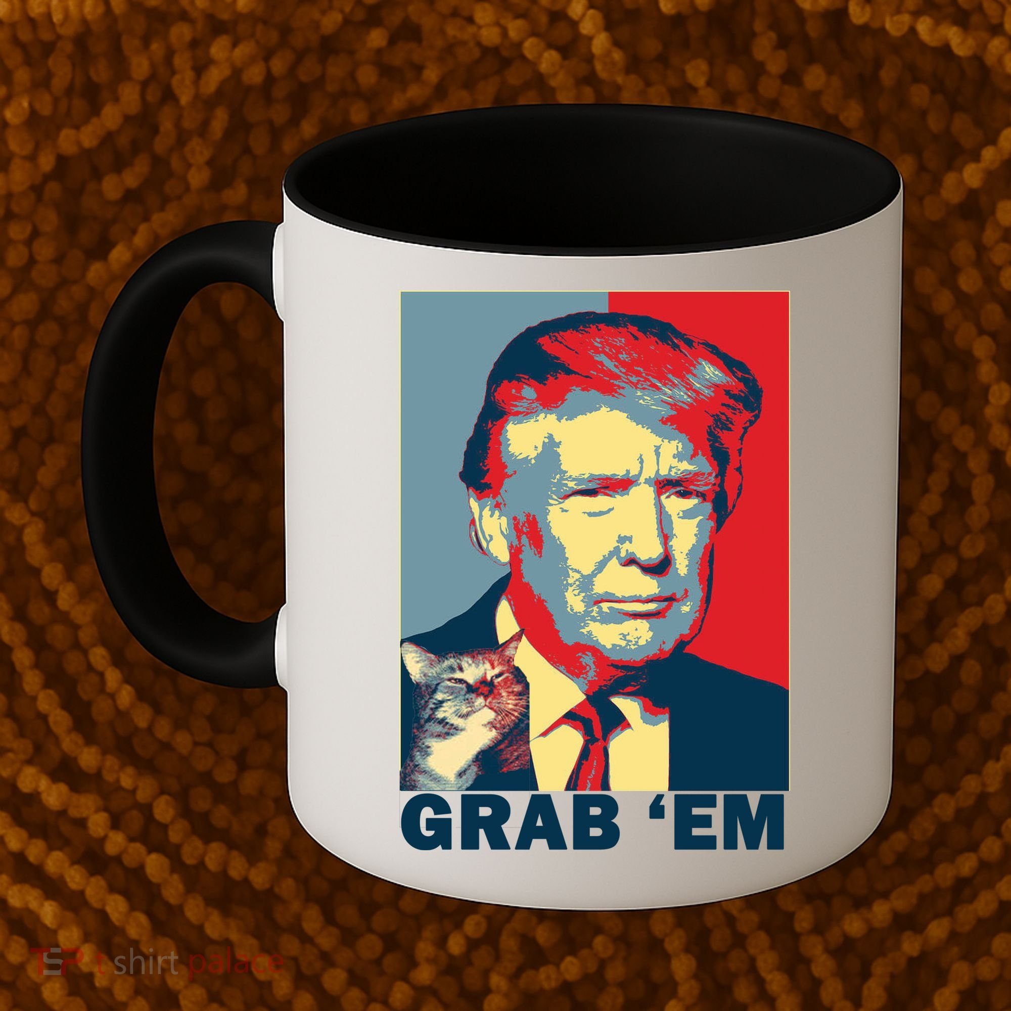 Grab 'Em Trump Coffee Mug