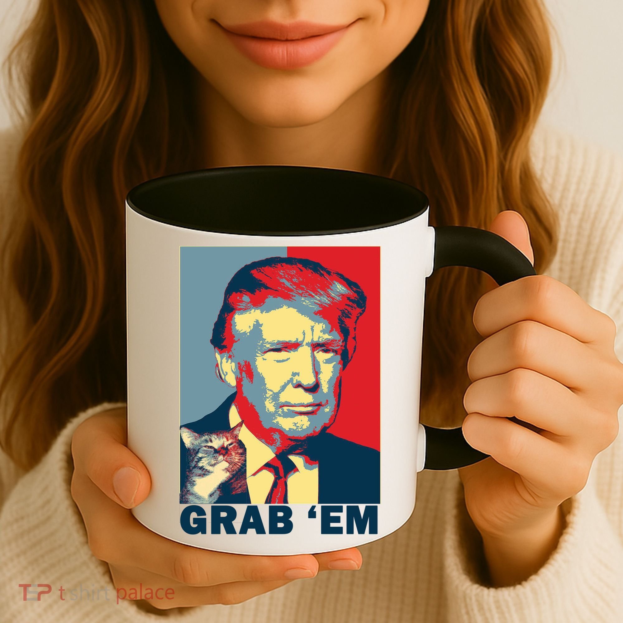 Grab 'Em Trump Coffee Mug