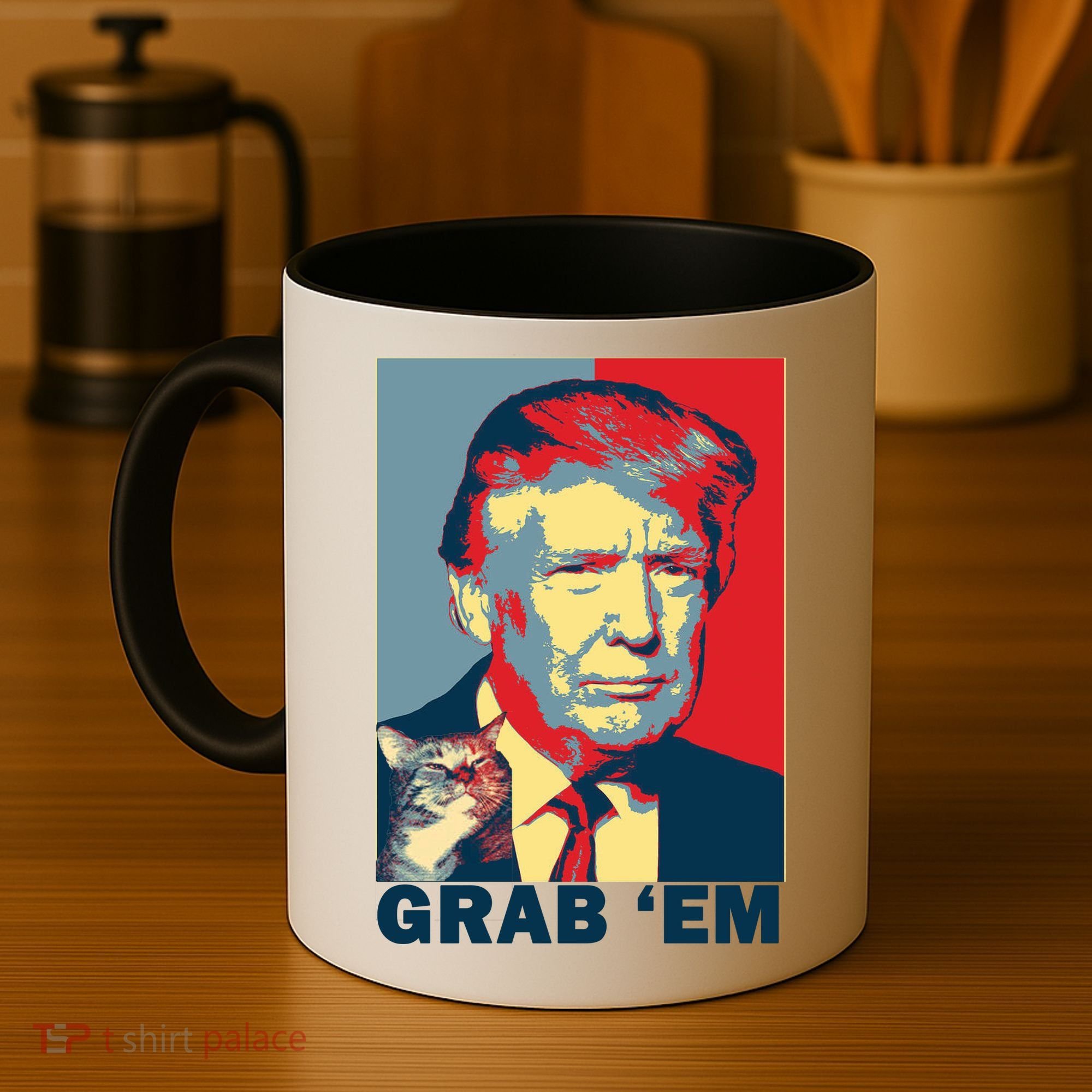 Grab 'Em Trump Coffee Mug