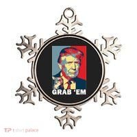 Grab 'Em Trump Ornament thumb 0