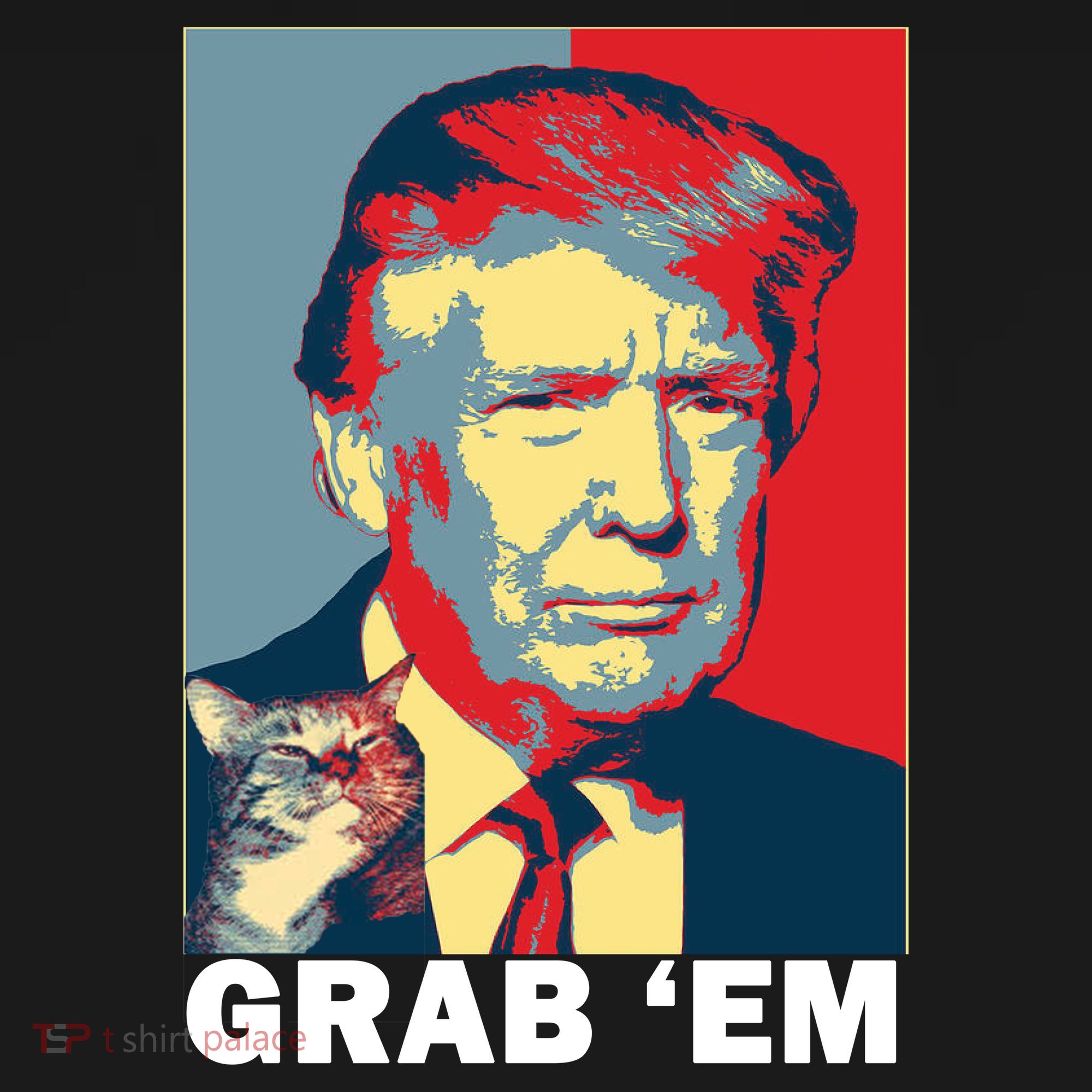 Grab 'Em Trump Ornament
