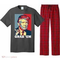 Grab 'Em Trump Pajama Set thumb 0
