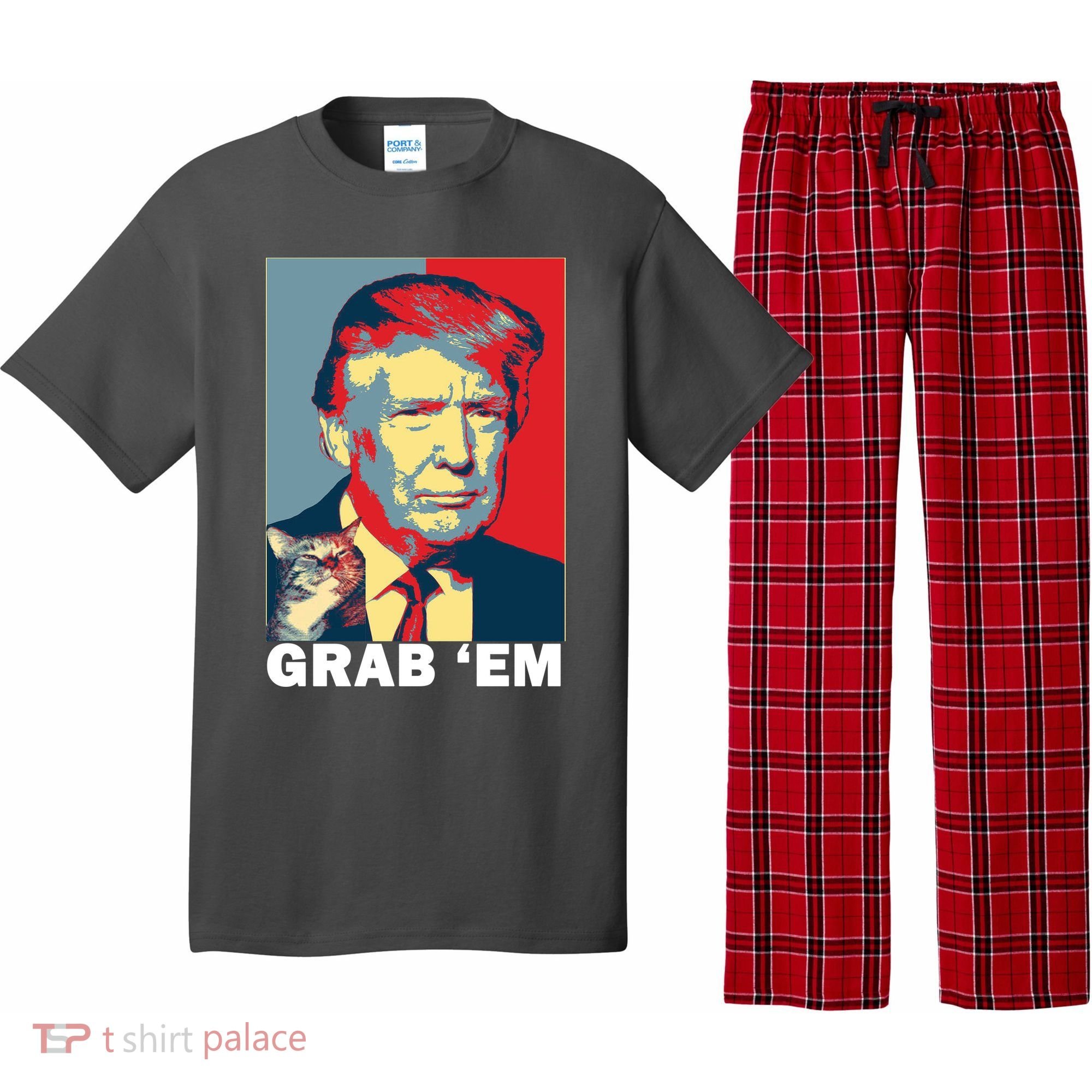 Grab 'Em Trump Pajama Set