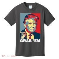 Grab 'Em Trump Kids T-Shirt thumb 0