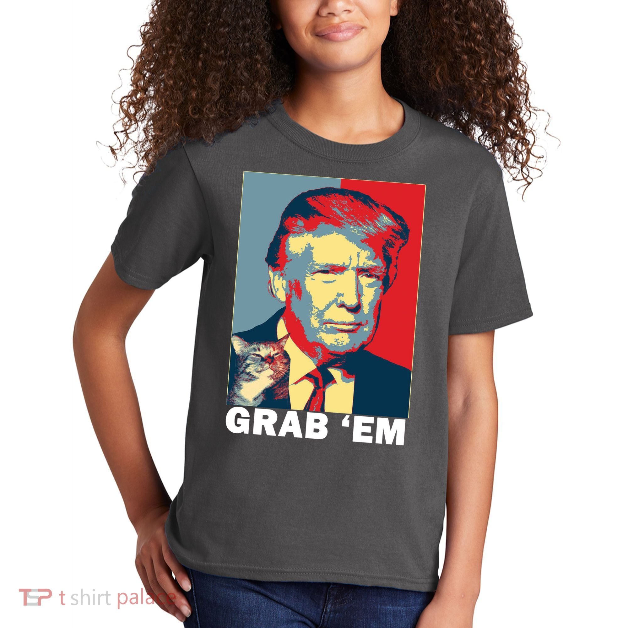 Grab 'Em Trump Kids T-Shirt