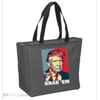 Grab 'Em Trump Tote Bag thumb 2