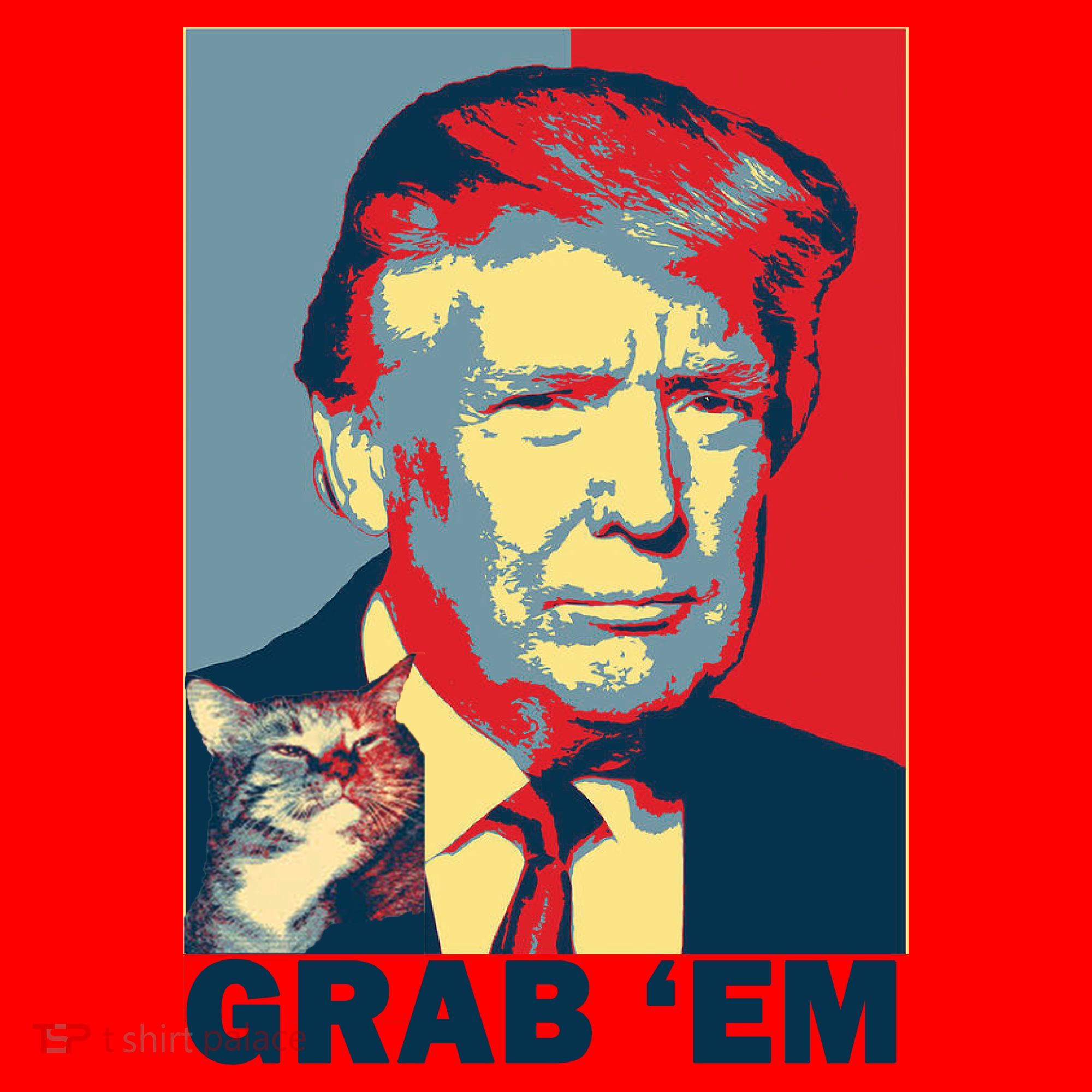 Grab 'Em Trump Santa Hat