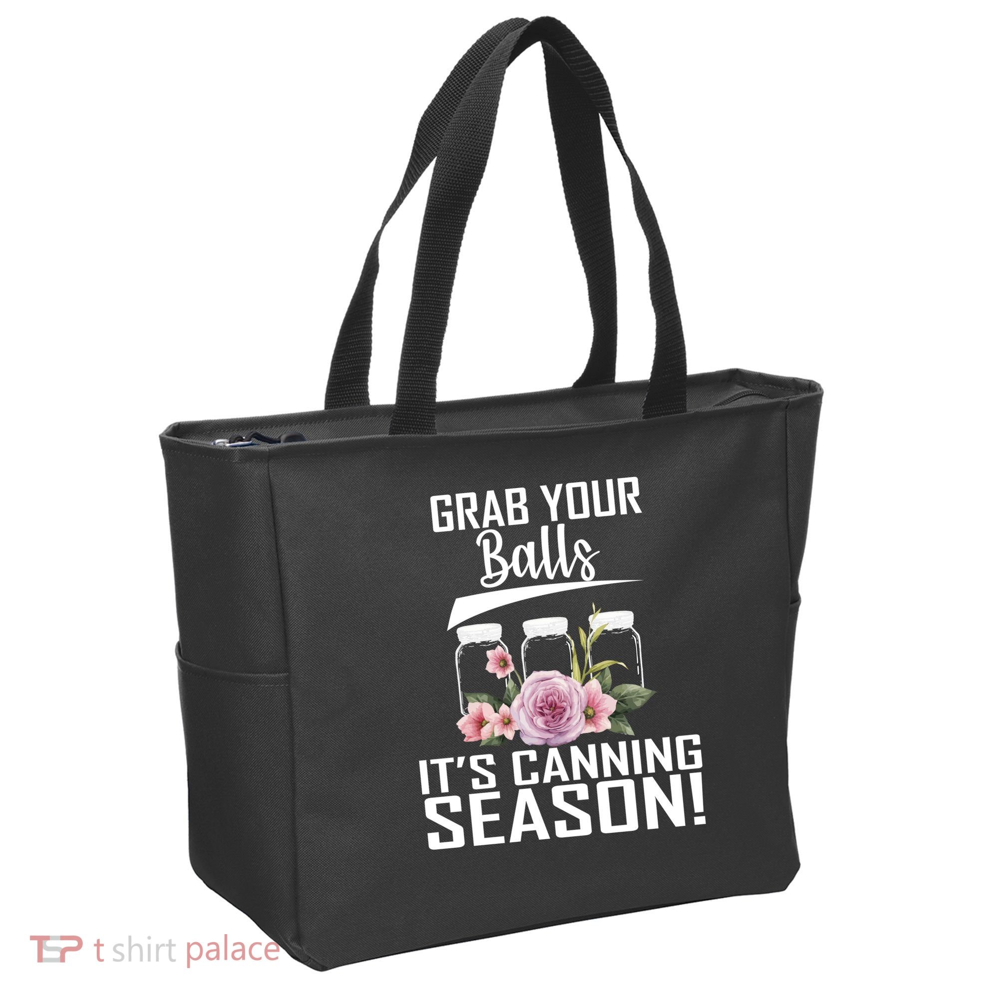 Grab Your balls Its Canning Season Tote Bag