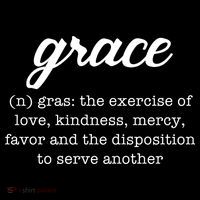 Grace Definition Love Kindness Bucket Hat thumb 4