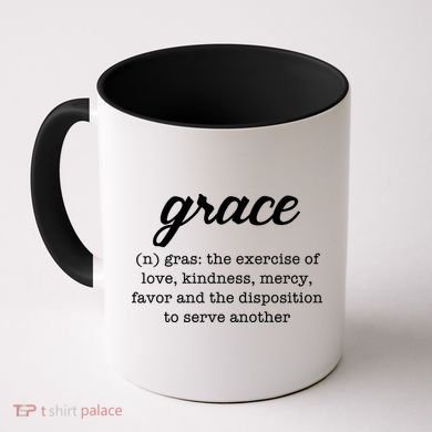 Grace Definition Love Kindness Coffee Mug