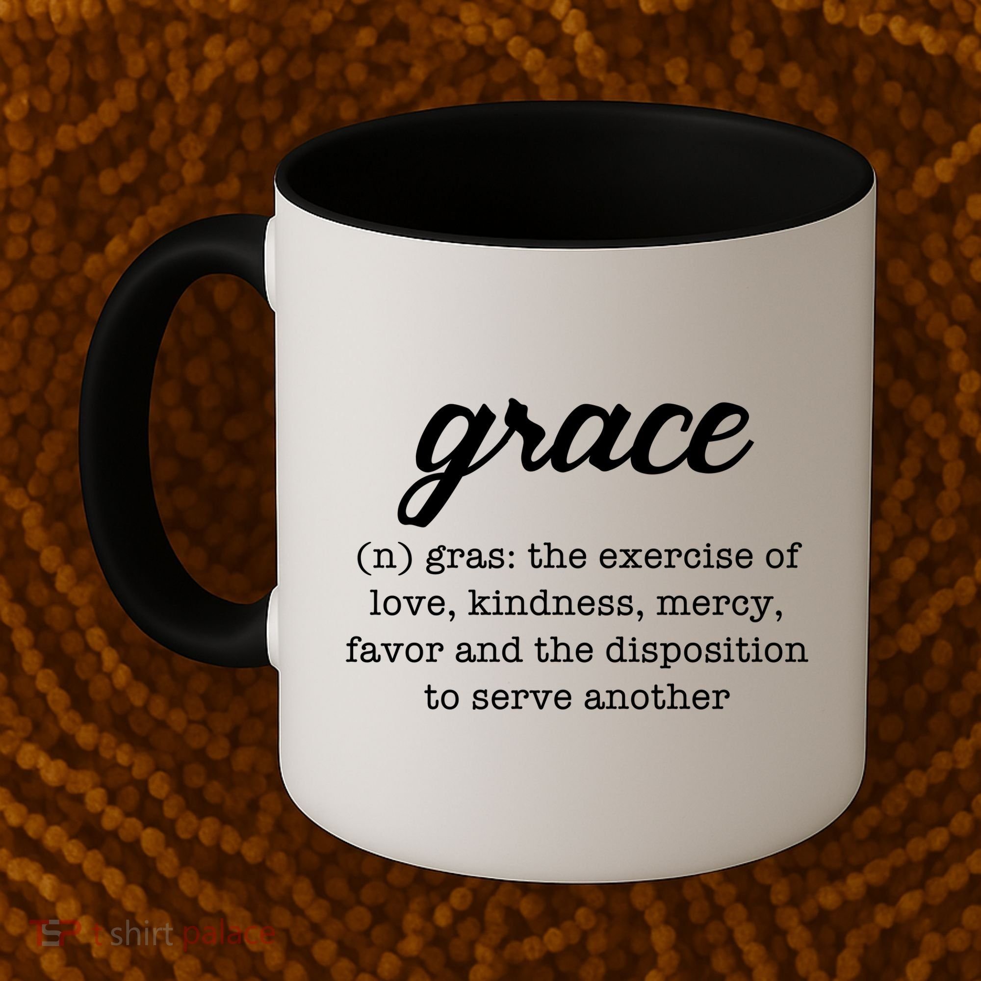 Grace Definition Love Kindness Coffee Mug