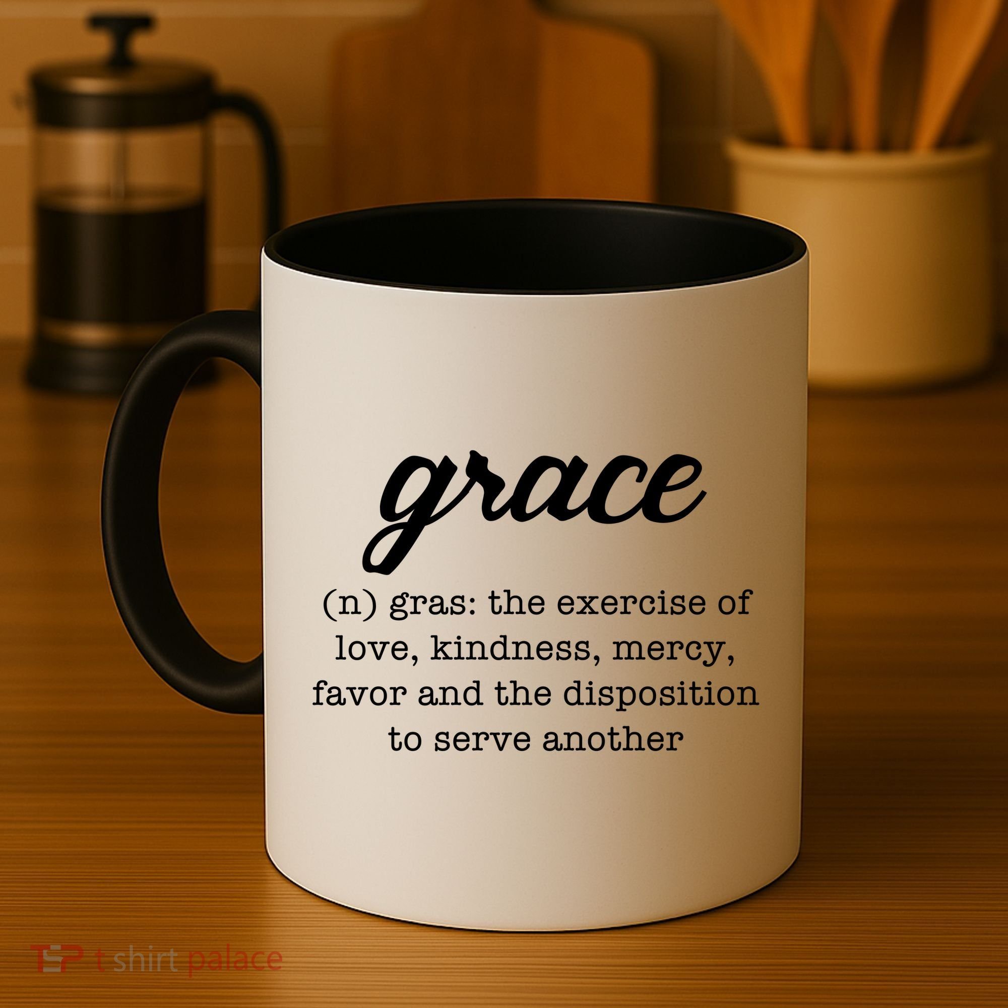 Grace Definition Love Kindness Coffee Mug